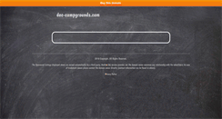 Desktop Screenshot of dec-campgrounds.com